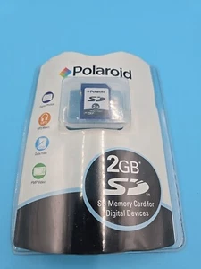 New in Package Polaroid PNY 2GB SD Memory Card Digital - Picture 1 of 2