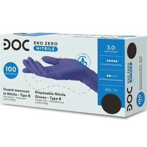 Guantes Desechables De Nitrilo Azules Sin Látex Paquete De 100 Piezas - Imagen 1 de 1
