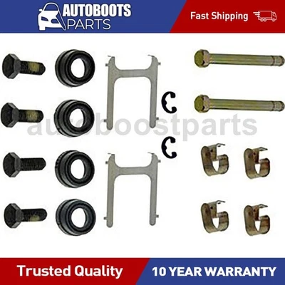 Kit de ferragens de freio a disco dianteiro traseiro para Chevrolet Camaro 1988-1992 - Imagem 1 de 4