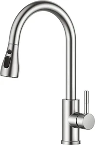 FORIOUS Rubinetto Cucina Alta Pressione Rubinetto Cucina con Doccetta Estraibile - Foto 1 di 7