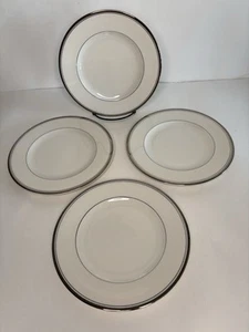 Syracuse Countess Salad Plates, 8”. Set Of Four. - Imagen 1 de 11
