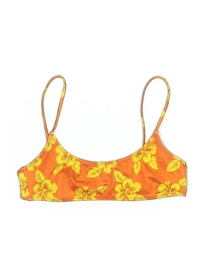 LA Hearts Women Orange Swimsuit Top S - Image 1 of 2
