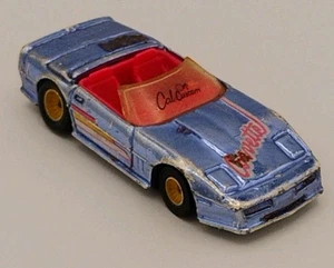 VTG 1983 Hot Wheels Blue Cal Custom 83 Custom Corvette Convertible 1:64 Diecast - Picture 1 of 9