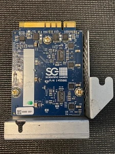 Scientific Games J43 Twinstar I/O Board P/N 1455881 GETT IOB121 Untested - Picture 1 of 5