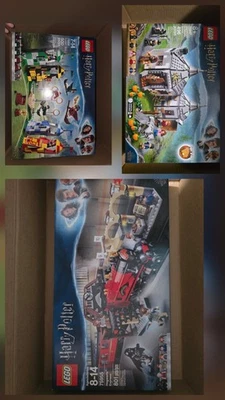 LEGO Harry Potter 75956 Quidditch Match 75947 Hagrids Hut  75955 Hogwarts Expres - Image 1 of 4