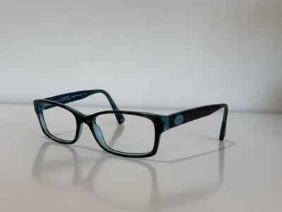 Marco óptico de anteojos Coach HC 6040 5116 para mujer verde azulado tortuga oscuro 52-16-135 Foto 1 de 4