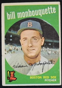 1959 Topps #173 Bill Monbouquette Boston Red Sox - RC - Picture 1 of 2