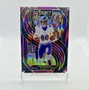 Isaiah Likely /360 - 2024 Select Prizm Purple Shock Premier Level #161 - SP - Picture 1 of 2