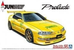 AOSHIMA 1/24 HONDA JUN AUTO MECHANICH BB1 PRELUDE 1991 - Immagine 1 di 2
