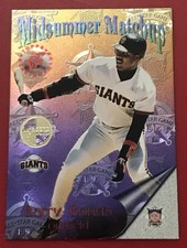 1996 Topps Stadium Club Midsummer Matchup Members Only Barry Bonds Albert Belle 
