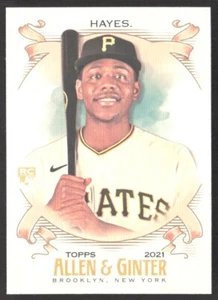 2021 Topps Allen & Ginter Ke'Bryan Hayes Rookie Pittsburgh Pirates #39 - Picture 1 of 2