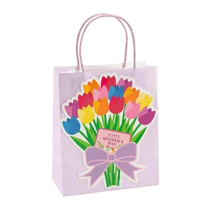 Fun Express Medium Mother’s Day Flower Gift Bags – 12 Pc. - Picture 1 of 1