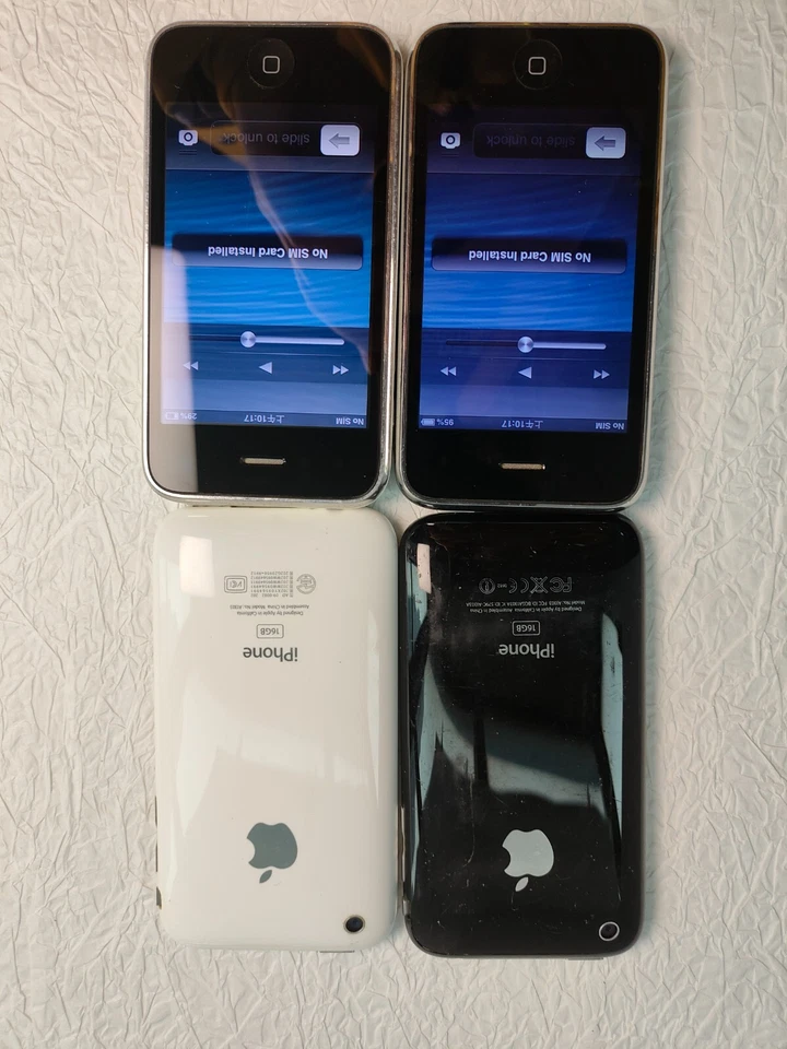 Teléfono Original Apple iPhone 2G 3G 3GS 4/8/16/32GB Desbloqueado BUENO para Colección Foto 1 de 4