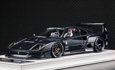 Ferrari F40 LBWK (Full Gloss Carbon Fiber) [Davis & Giovanni] 1:18 scale - Image 1 of 4