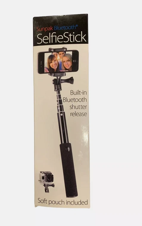 Sunpak Bluetooth Selfie Stick disparador para GoPro y teléfonos inteligentes (NUEVO EN CAJA) Foto 1 de 1