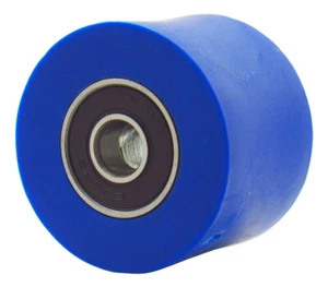 Outlaw Racing Blue 42mm Bearing Chain Roller MX Motocross Dirt Bike Offroad - Picture 1 of 2