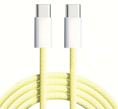 For iPhone 15 Pro Max USB-C to USB-C Cable Fast Charger Type C Charging Cable US - Image 1 of 4