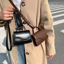 Synthetic Leather Crossbody Lipstick Bag Short Handle Shoulder Handbag Purse 1PC