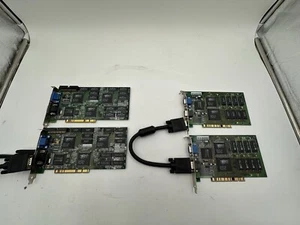 RARE LOT Voodoo 3DFX Diamond Monster 3d II PCI 12MB & 8MB + 2 4MB Cards - Picture 1 of 8