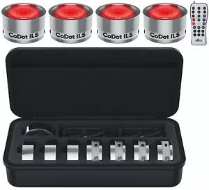 Chauvet DJ CoDot ILS 4-pack LED Illuminators Wash Up-Lights+Case+RFC Remote - Picture 1 of 12