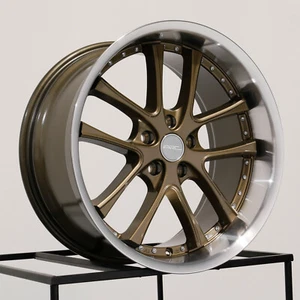 19x9.5 ARC AR5 5x114.3 35 Bronze Wheels Rims Set(4) 73.1 - Picture 1 of 6