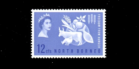 North Borneo Scott 296 Fine - Very Fine Mint Never Hinged SCV $1.90 Cover