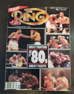 The Ring Magazine March 1990 - Imagen 1 de 4
