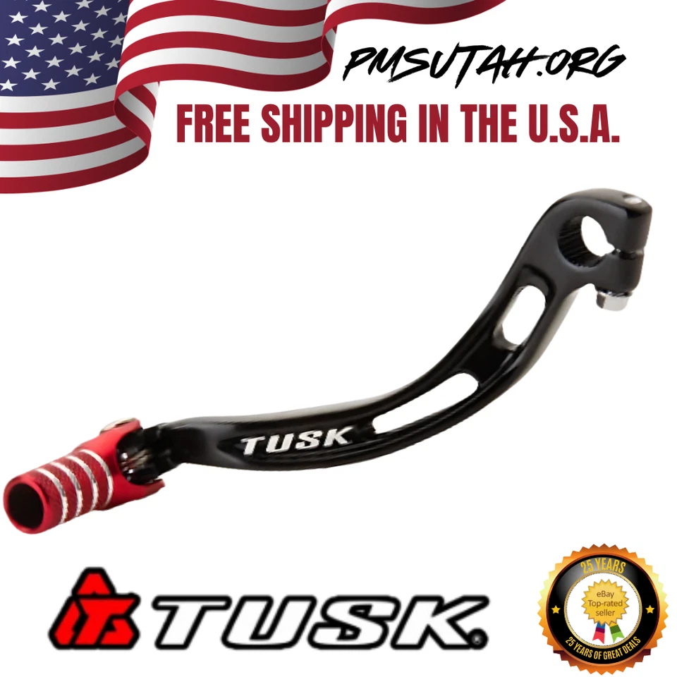 Tusk Shift Lever 2012 2013 2014 Beta 498 RR 498RR Engine Gear Shifter Pedal Red - Image 1 of 2