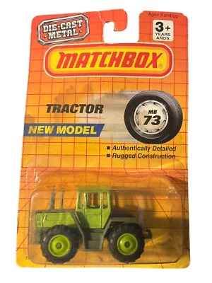 Matchbox Superfast MB 73 1990 verde lima MB-TRAC 1600 TURBO TRACTOR § Foto 1 de 4