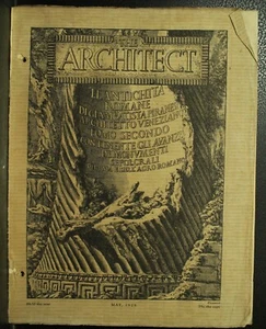 The Architect antique vintage old Architecture Arts magazine Journal May 1925 - Picture 1 of 11