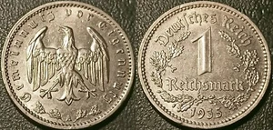 Germany - III Reich - 1 Reichsmark 1935 A, Berlin! Km# 78 - Picture 1 of 1