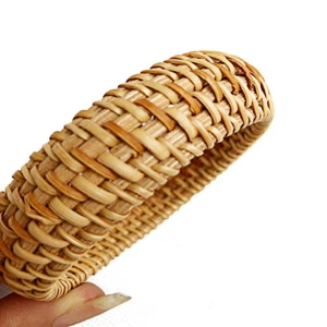 Handmade Rattan Weaving Bracelet Fashionable Bohemian style 7cm - Picture 1 of 8