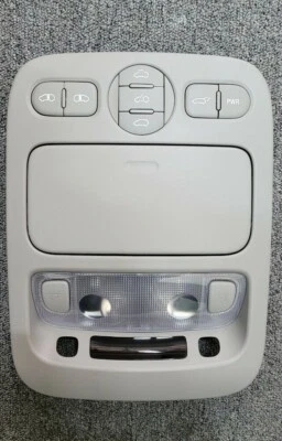 Lâmpada de mapa console superior porta deslizante 92821-4D100QW para Kia Sedona 2007~14 cinza - Imagem 1 de 4