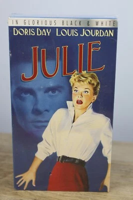 Julie [1996 VHS] Doris Day Louis Jourdan Thriller Suspense 1956 Film - Image 1 of 4