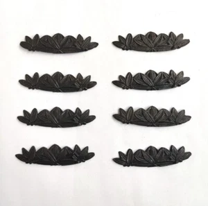 8 Pieces Nice Menuki Sword's Fitting On Handle For Japanese Samurai Katana Tanto - Picture 1 of 8