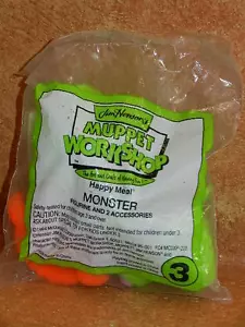 McDonald's Happy Meal Muppet Workshop #3 Modellino Monster Pacchetto Sigillato 1994 - Foto 1 di 1
