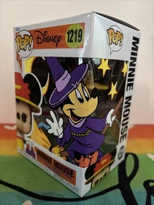 Funko Pop Disney Minnie Mouse 1219 Custom Artwork COA protector Halloween - Picture 1 of 9