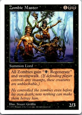 1997 Fifth Edition Z Zombie Master Core/Rare #207 - Image 1 of 2