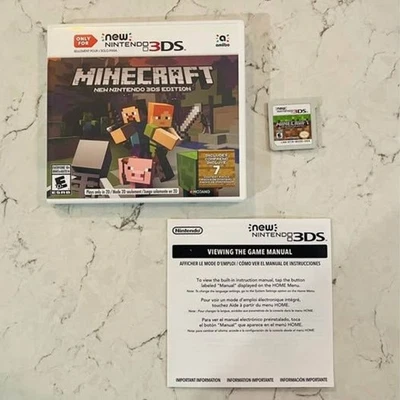 Nintendo 3DS - Minecraft: Nueva Edición Nintendo 3DS - ¡Probado y Auténtico! Foto 1 de 3