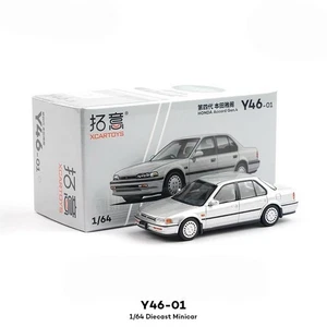 Modellino auto XCARTOYS 1/64 scala Honda Accord Gen.4 argento pressofuso giocattolo regalo - Foto 1 di 6