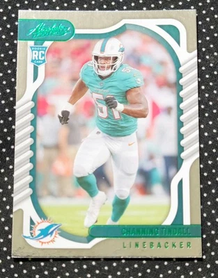 2022 Panini Absolute - Channing Tindall (RC) -  Green Parallel - #152 - Image 1 of 2