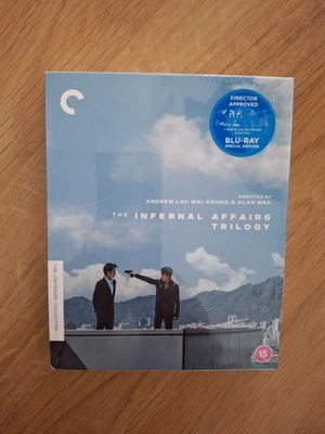 The Infernal Affairs Trilogy - Criterion UK - Blu-ray - NEW SEALED  - Image 1 of 3