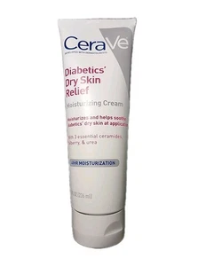 CeraVe Moisturizing Cream Diabetics Dry Skin Relief, Fragrance/Paraben Free, 8oz - Picture 1 of 2