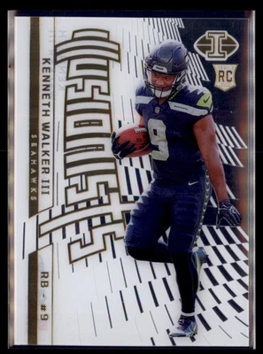 2022 Panini Illusions Kenneth Walker III Seahawks No. I-14 RC - Image 1 of 2