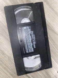 Disney Beauty and The Beast (VHS Black Diamond, Clamshell 1992) TESTED & WORKING - Picture 1 of 3