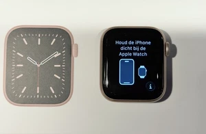 Apple Watch Series 6 40mm GPS Aluminium Roségold mit Sportarmband - Bild 1 von 5