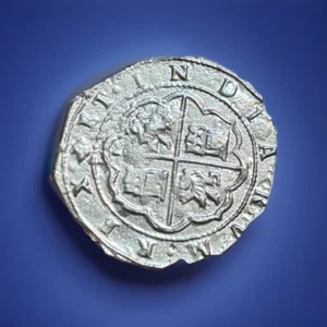 1622 Atocha Shipwreck Coin 8 Reales ‘Piece Of 8’ Pirate Coin - Picture 1 of 2