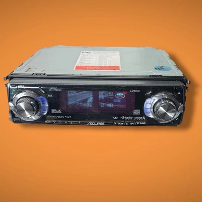 ❇️ CD player gráfico Eclipse CD5000 8v pré-saída old school *TESTADO - Imagem 1 de 4