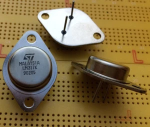 1.5A 1.2-37V LM317K Adjustable  Voltage Regulator ST Microelectronics TO-3 NOS - Picture 1 of 1