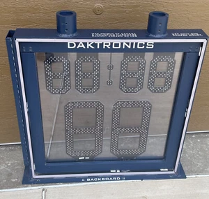 Daktronics Shot Clock Transparent 30” LED Basketball Backstop Blue 0A-1322-0033 - Picture 1 of 10